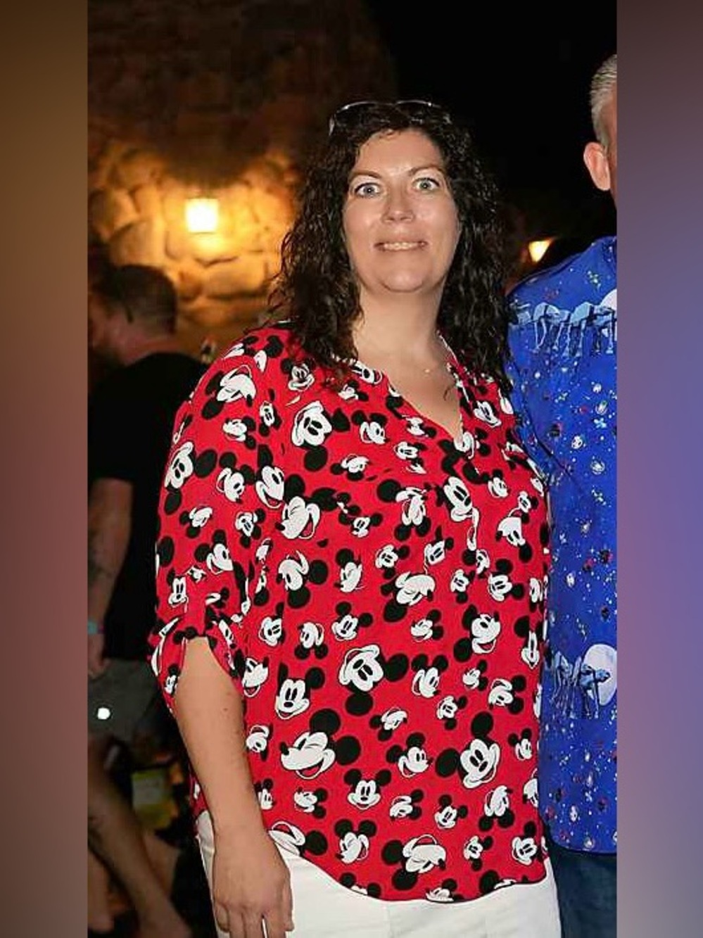 Torrid Disney Mickey Mouse Red Harper Blouse - Picture 3 of 3